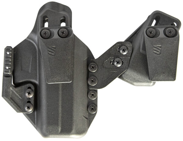 Blackhawk 416125BK Stache Premium Kit IWB Size 25 Black Polymer Belt Clip Fits S&W M&P 9/40 Ambidextrous — view 1