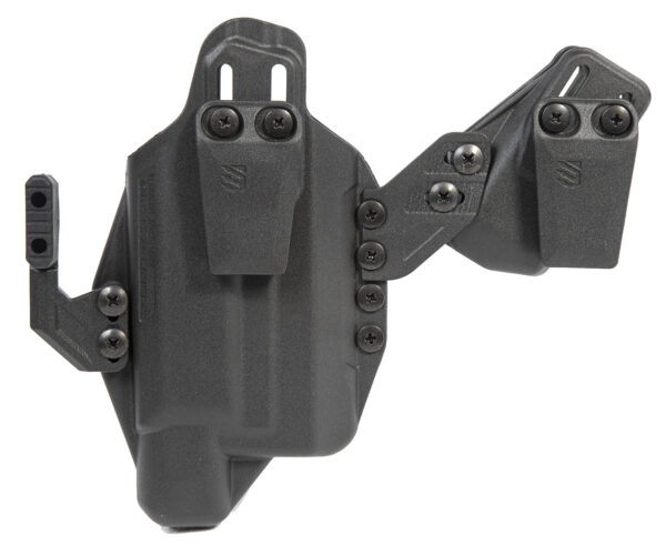 Blackhawk 416702BK Stache  IWB Size 02 Black Polymer Belt Clip Compatible w/Glock 19/23/32/45 Belt 1.50" Wide Ambidextrous — view 1