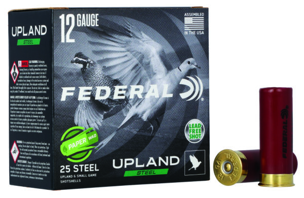 Federal USH122W75 Upland Field & Range Paper Wad 12Gauge 2.75" 1oz 7.5Shot 25 Per Box/10 Case — view 1