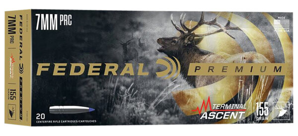 Federal P7PRCTA1 Premium Terminal Ascent 7mmPRC 155gr 20 Per Box/10 Case — view 1