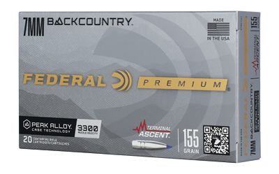 FED TERM ASCENT 7MM BC 155GR 20/200 — view 1