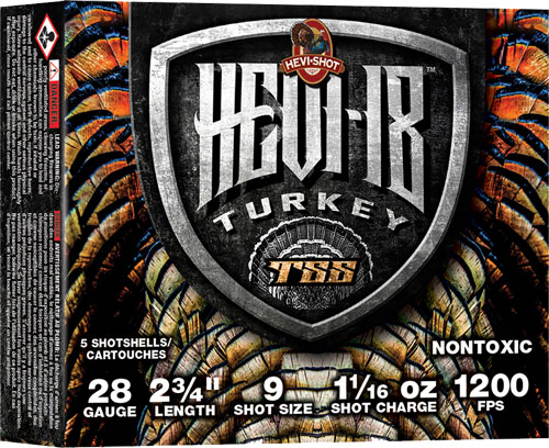 HEVI-SHOT HEAVY 18 TSS 28GA - 3" 1-1/16OZ #9 5RD 10BX/CS — view 1