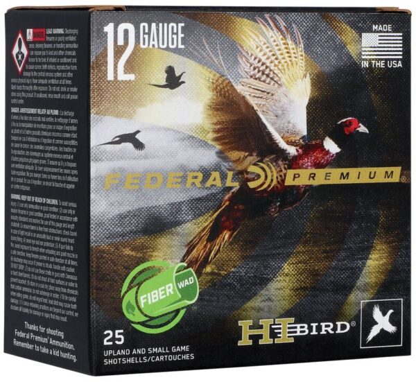 FED HIGH BIRD 12GA 2.75 1.25OZ #6 25/10 — view 1