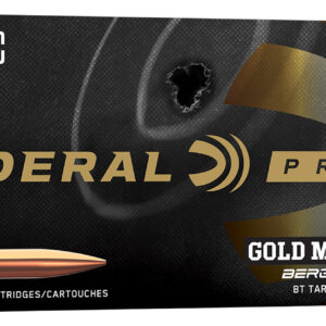 Federal GM6ARCBT1 Gold Medal  6mmARC 108gr 20 Per Box/10 Case