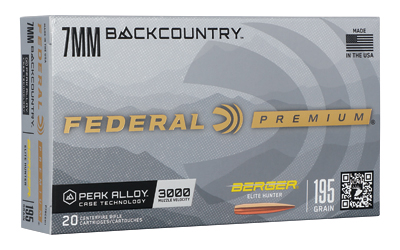 FED GLD MDL BERG 7MM BC 195GR 20/200 — view 1