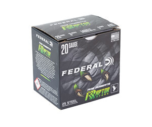 FED RAPTOR STEEL 20GA 3" 1OZ #4 25 — view 2
