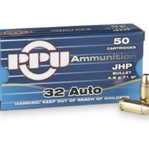 PPU 32 AUTO 71GR JHP 50BX