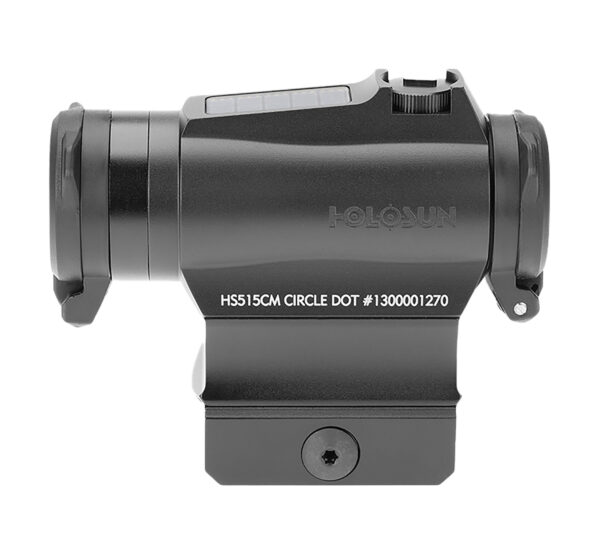 Holosun HS515CM 515  Black Anodized 1 x 20 mm 2 MOA Red Dot/65 MOA Circle Multi Reticle — view 1