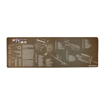 TEKMAT LONG GUN CLEANING MAT FOR AR-15 OD GREEN — view 1
