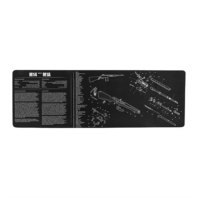 TEKMAT LONG GUN CLEANING MAT FOR M14/M1A BLACK — view 1