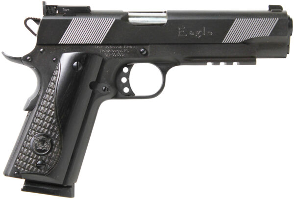 Iver Johnson Arms EAGLELR Eagle LR Government Size 45 ACP 8+1 5" Matte Blued — view 1