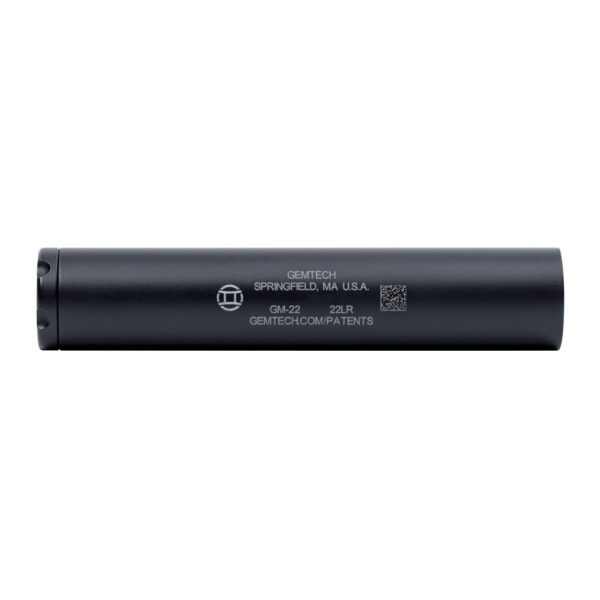 GEMTECH GM-22 22LR 1/2X28 SILENCER — view 1