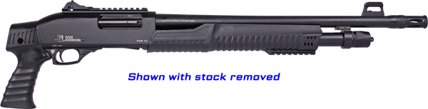 IVER JOHNSON PUMP 12GA 3" 18" - CYL BLUED QD PISTOL GRIP STOCK — view 1