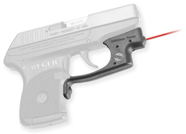Crimson Trace 0122501 Laserguard  Fits Ruger LCP (Except Gen II LCP), Red Laser Black Polymer Trigger Guard Mount — view 1