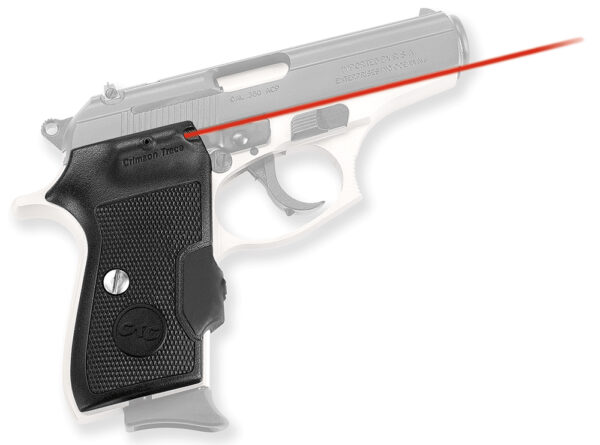 Crimson Trace 0124401 Lasergrips  Fits Bersa Thunder/Firestorm, Red Laser Black Polymer — view 1