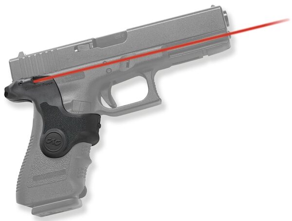 Crimson Trace 0124301 Lasergrips  Compatible w/Glock Gen3 17/17L/19/22/23/31/32/34/35/37/38,Red Laser Black Polymer — view 1