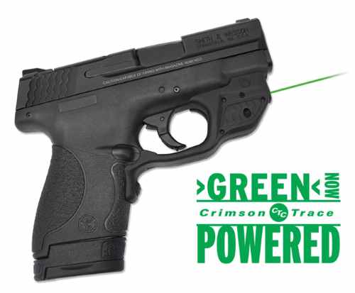 CRIMSON TRACE LASERGUARD S&W SHIELD GREEN — view 1