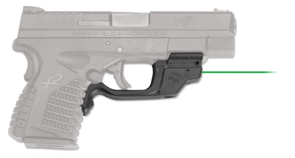 Crimson Trace 0147201 Laserguard  Fits Springfield XD-S, Green Laser Black Polymer — view 1