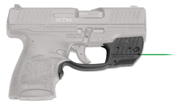 Crimson Trace 0158101 Laserguard  Fits Walther PPS M2, Green Laser Black Polymer — view 1
