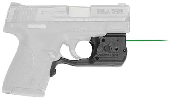 Crimson Trace 0158401 Laserguard Pro Fits S&W M&P Shield & M&P Shield M2.0 9mm/40 S&W, Green Laser/White Light Black Polymer — view 1