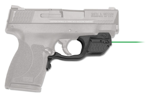 Crimson Trace 0155801 Laserguard  S&W M&P Shield 45 ACP, Green Laser Black Polymer — view 1