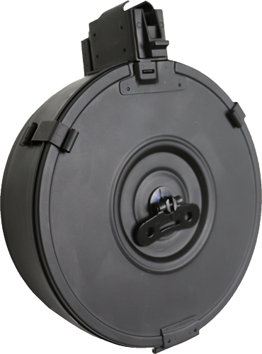 IVER JOHNSON MAGAZINE AK47 - 100RD BLACK METAL — view 1