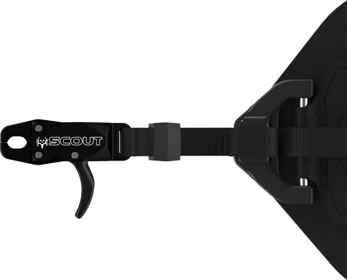 T.R.U. BALL BONE COLLECTOR - SCOUT RELEASE BUCKLE BLACK LG — view 1
