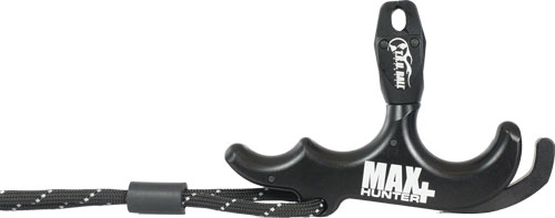 T.R.U. BALL RELEASE MAXHUNTER+ - HAND HELD 3-FINGER THUMB BLACK — view 1