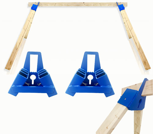 BASH TARGET STEEL TARGET STAND - AR500 HORIZONTAL SAWHORSE STYL — view 1