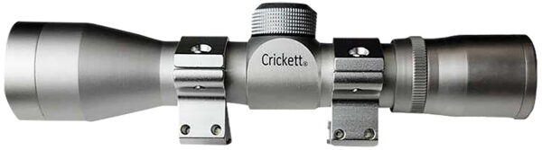 Crickett KSA054S Compact  Silver 4x32mm, Includes Rings — view 1