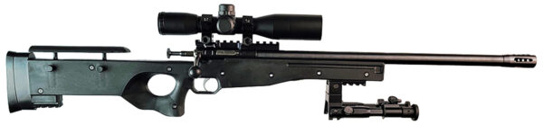 Crickett KSA2159 CPR Complete Package Youth 22 LR 1rd 16.12" Threaded Bull Barrel W/Muzzle Brake, Adjustable Cheek Comb Synthetic Stock, 10 3/8"-11 1/8" LOP, Integrated Buttstock & Forend Crickettinny — view 1