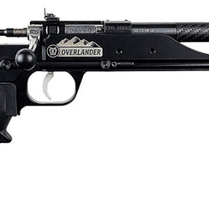 Crickett KSA2190 Precision 6061 Overlander Pack Rifle 22 LR Single Shot 16.12" Carbon Fiber Threaded Barrel, Black Anodized Picatinny Rail Aluminum Receiver, Aluminum/Carbon Fiber Adjustable Skeletoni