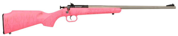 KSA CRICKETT PINK SYN 22LR GOLD WEBBED SS — view 1