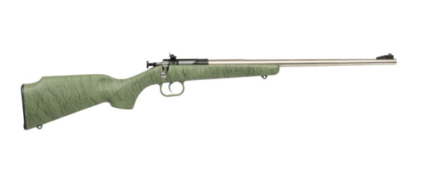 KEYSTONE SPORTING ARMS CRICKETT 22LR SS GRN/BLK WEB — view 1
