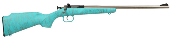 KSA CRICKETT BLUE SYN 22LR GOLD WEBBED SS — view 1