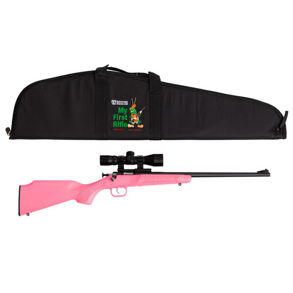 KEYSTONE SPORTING ARMS CRICKETT 22LR BL/PNK SCP/CASE — view 1