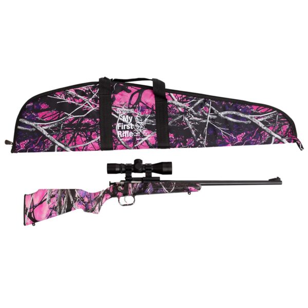 KEYSTONE SPORTING ARMS CRICKETT 22LR BL/MG SCOPE PKG — view 1