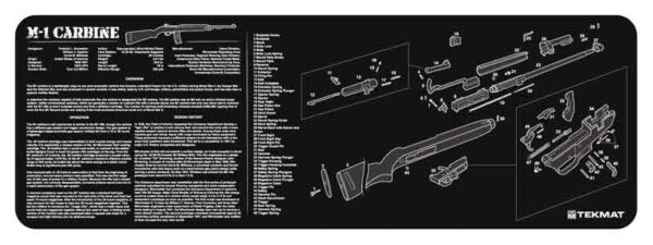 TEKMAT ARMORERS BENCH MAT - 12"X36" M1 CARBINE — view 1