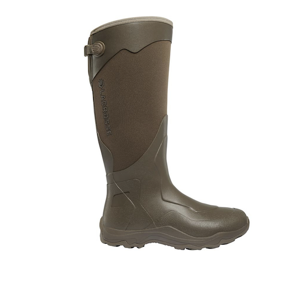 LAC ALPHA AGILITY 17" RBR BOOT BRN — view 1