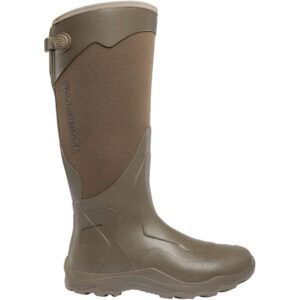 LAC ALPHA AGILITY 17" RBR BOOT BRN