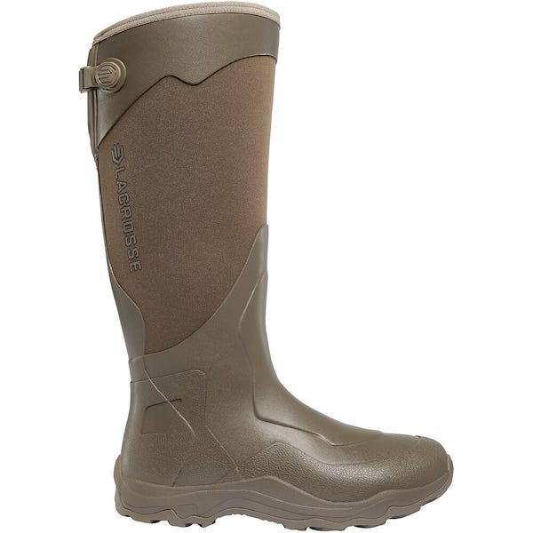 LAC ALPHA AGILITY 17" RBR BOOT BRN — view 1