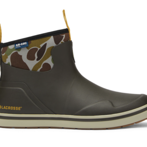 LAC ALPHA DECK BOOT 6" BLK OLV CAMO