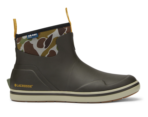 LAC ALPHA DECK BOOT 6" BLK OLV CAMO — view 1