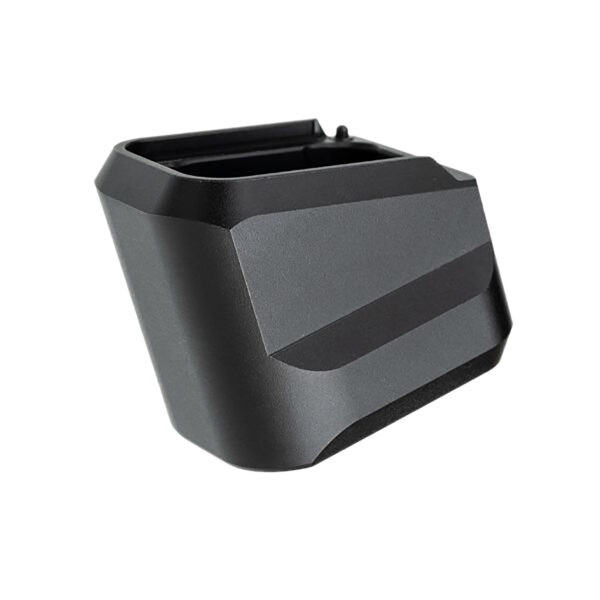 Tyrant CNC TDVP9MAGEXBLACK Magazine Extension  Fits H&K VP9/VP40/VP30 5rd Black Aluminum — view 1