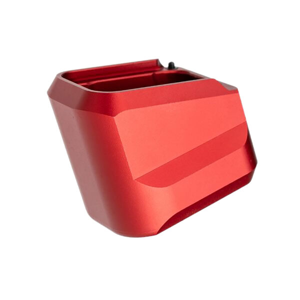 Tyrant CNC TDVP9MAGEXRED Magazine Extension  Fits H&K VP9/VP40/VP30 5rd Red Aluminum — view 1