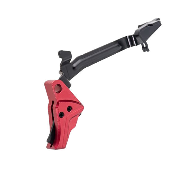 Tyrant CNC TDGTRIG34REDBLACKBAR I.T.T.S Trigger/Bar Red/Black Fits Glock Gen3-4 — view 1