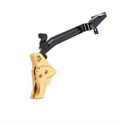ITTS TRIGGER W/TRIGGER BAR FOR GLOCK G3/G4 GOLD/GOLD SCREW — view 1
