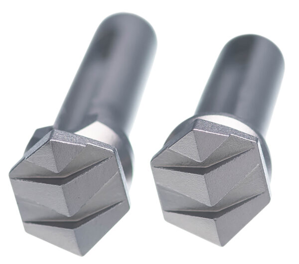 Tyrant CNC TDAR15TPGREY Takedown Pins Enhanced AR-15 Grey Aluminum — view 1