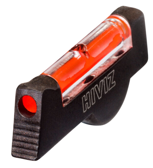 HiViz SW1002R Pinned Front Sight Smith & Wesson Revolver Red Fiber Optic — view 1