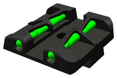 HIVIZ LITEWAVE REAR SIGHT FOR - SPRINGFIELD XD/XD-M — view 1